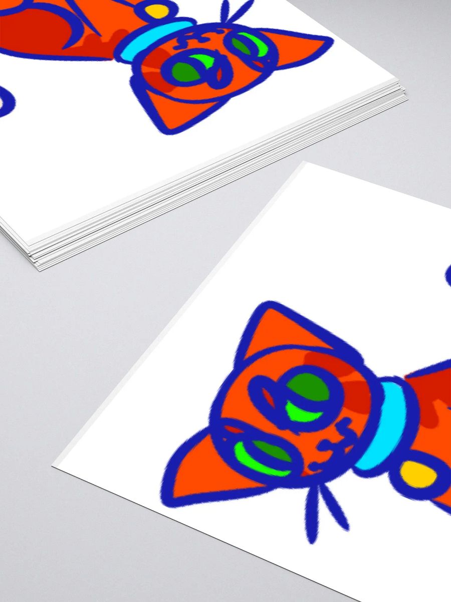 Rusty warrior cats sticker product image (12)