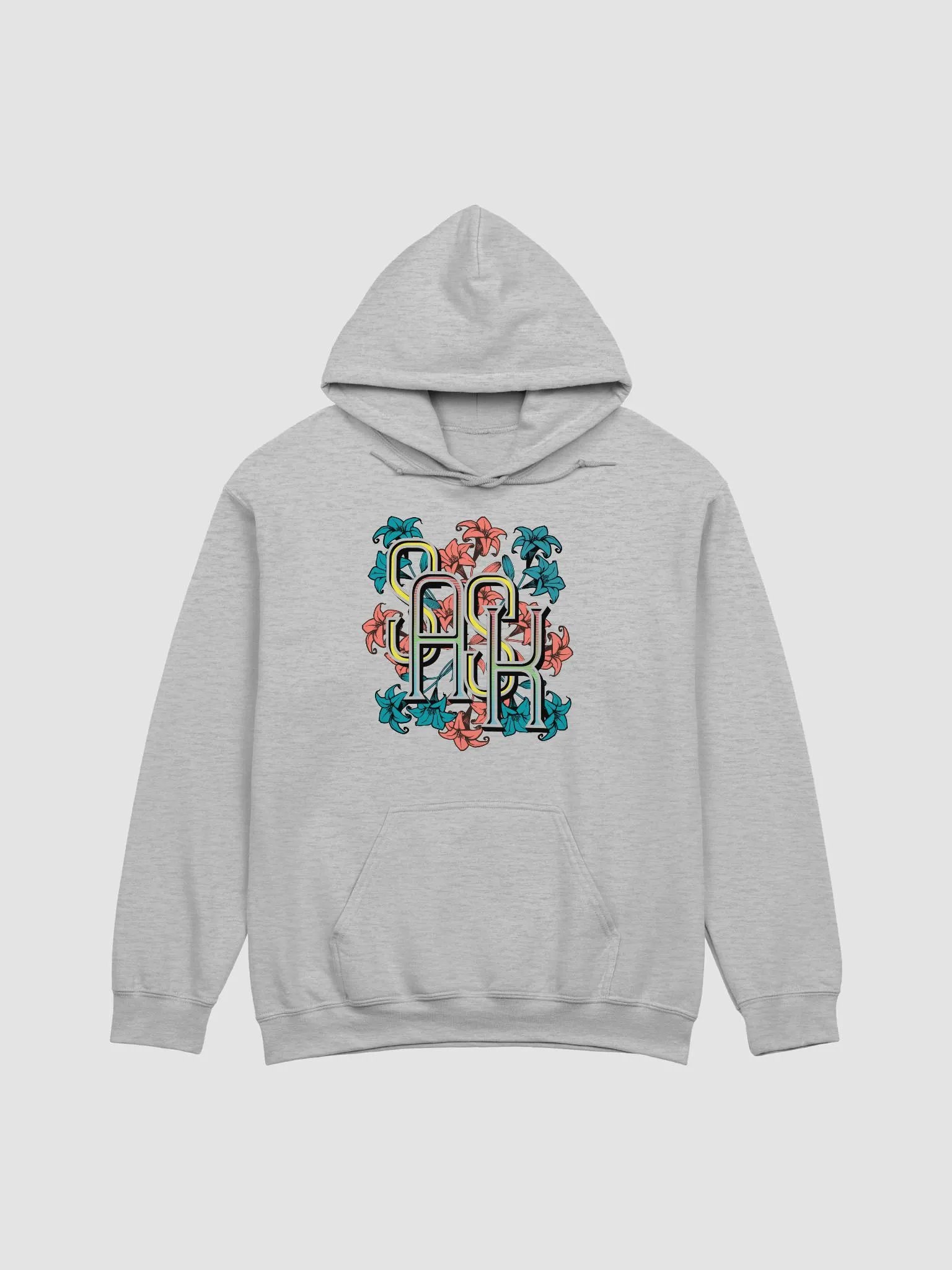 Sask Saskatoon Saskatchewan Flower Floral Typographic Fusion Hoodie product image (21)