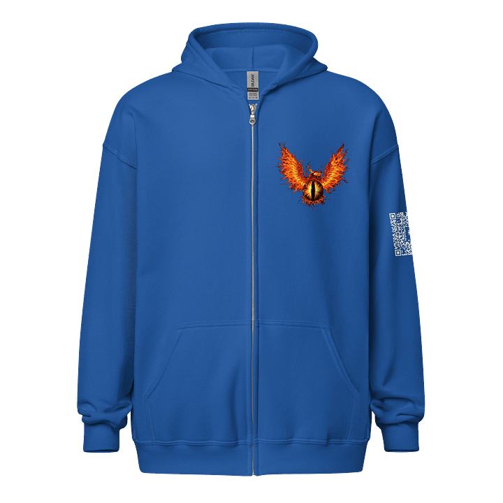 Gildan Zip-up Hoodie in Royal product image (1)