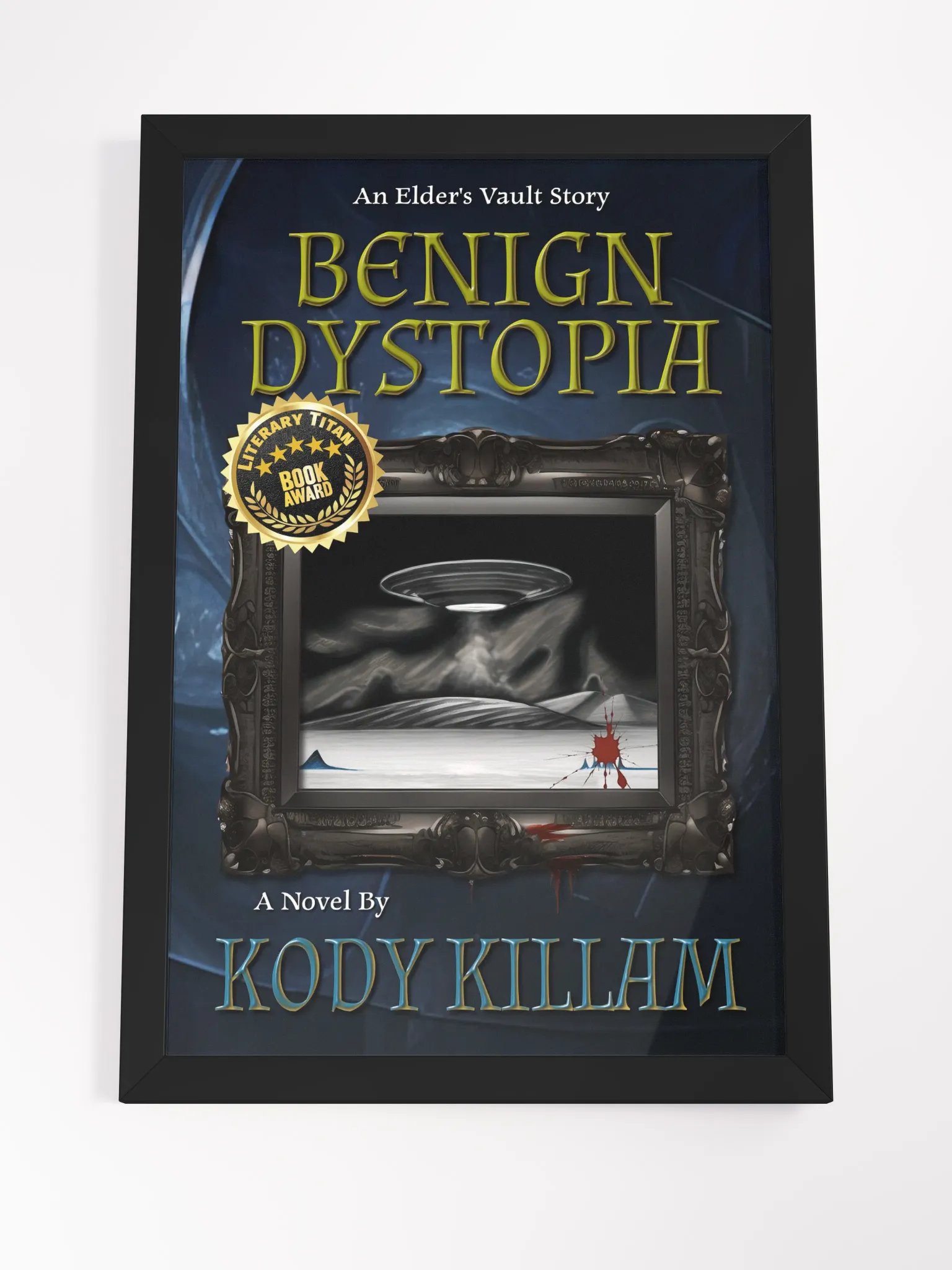 Elder's Vault: Benign Dystopia Framed Matte Poster product image (20)