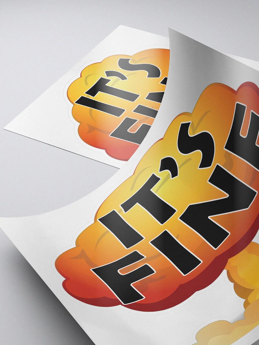 It's Fine Sticker product image (4)