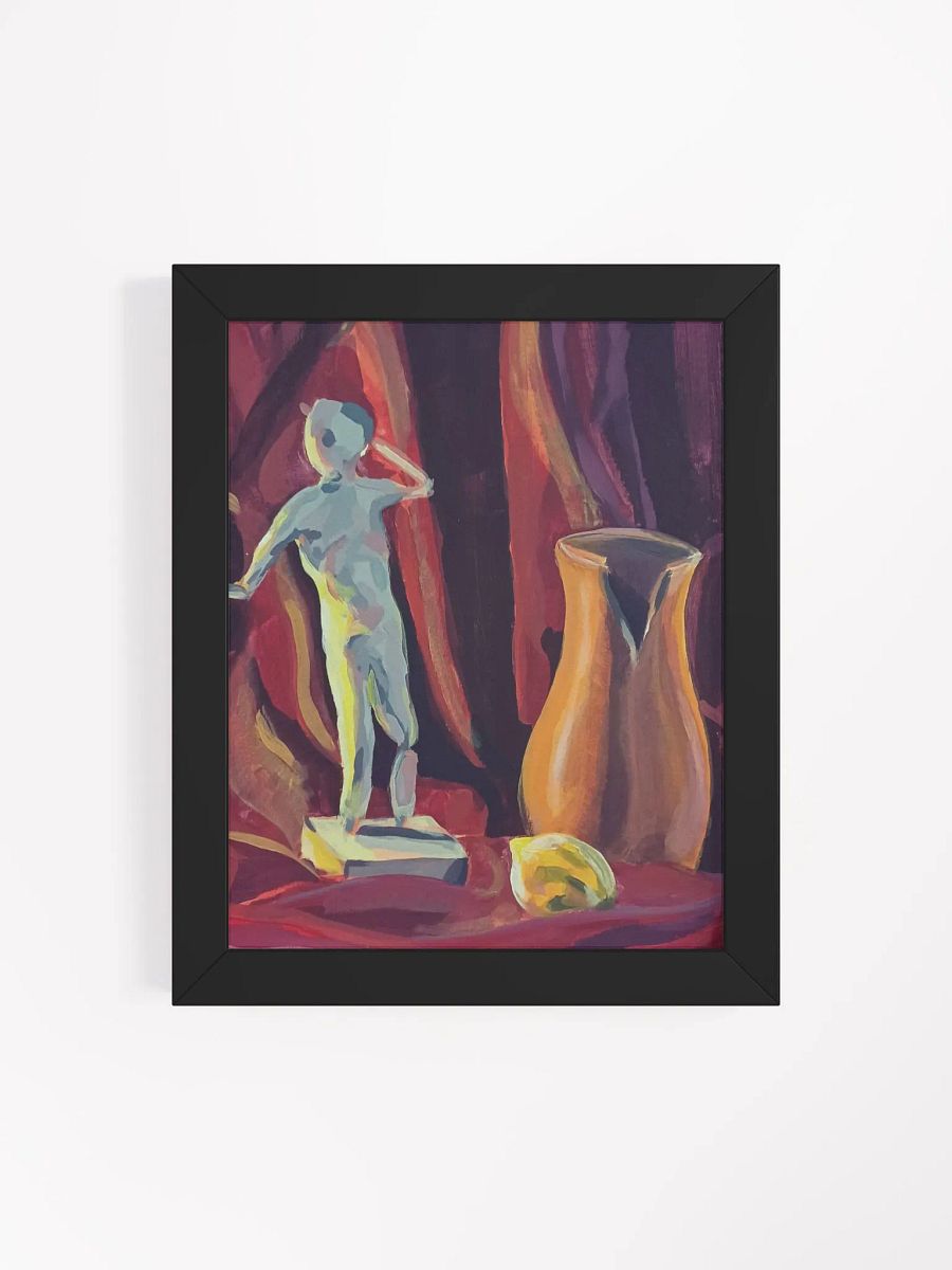 Crimson Red Dance Framed Print product image (6)