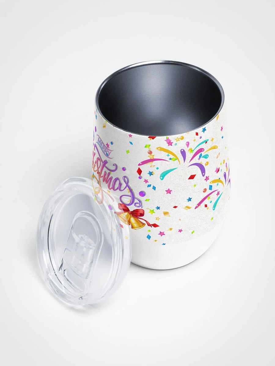 Festive Cheers Wine Tumbler fun gift friends family colleagues product image (3)