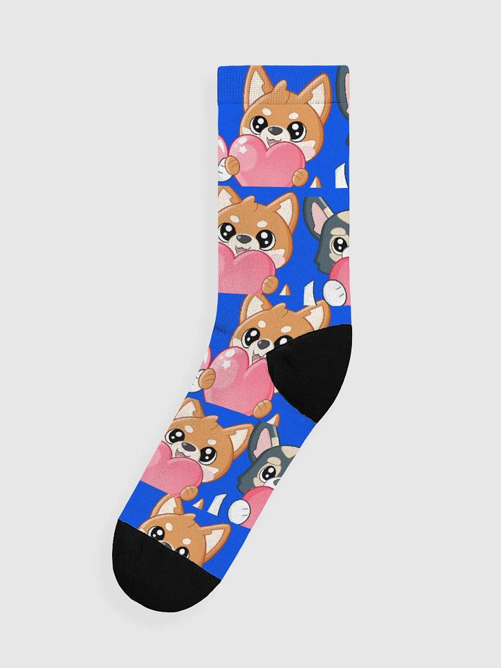 Foxy x Murphy Heart Socks product image (1)