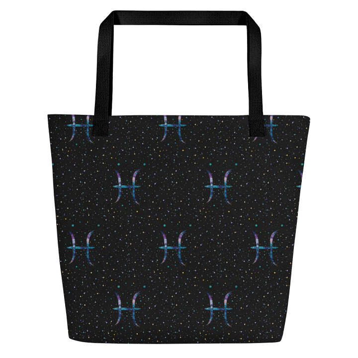 Pisces, Magical Mystical Glyph Only, Patterned Tote product image (1)