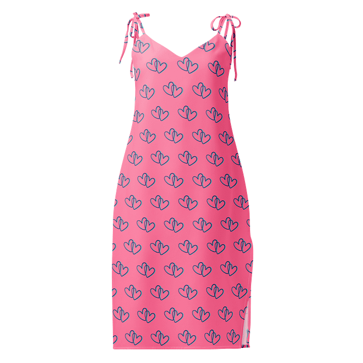 Pink Heart Slit Dress product image (1)