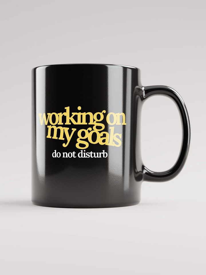 Working On My Goals Coffee Cup product image (1)