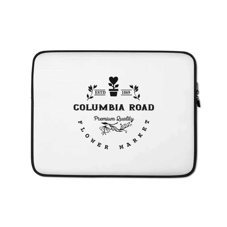 Columbia Road Market Neoprene Laptop Sleeve (Logo) product image (1)