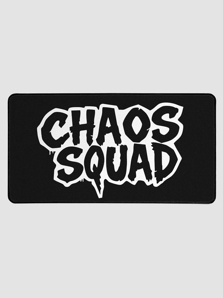 CHAOS SQUAD BLACK DESK MAT product image (1)