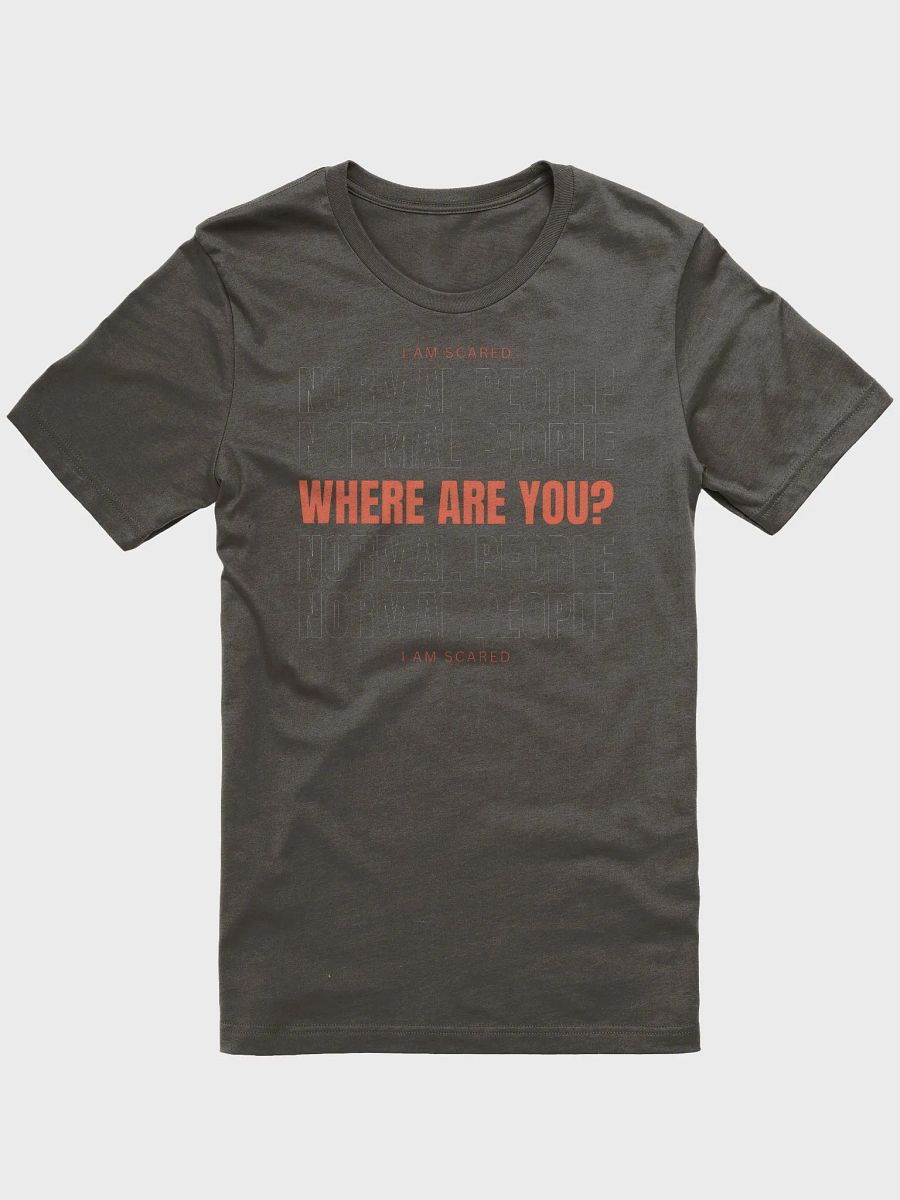 Lost and Scared Distorted T-Shirt product image (2)