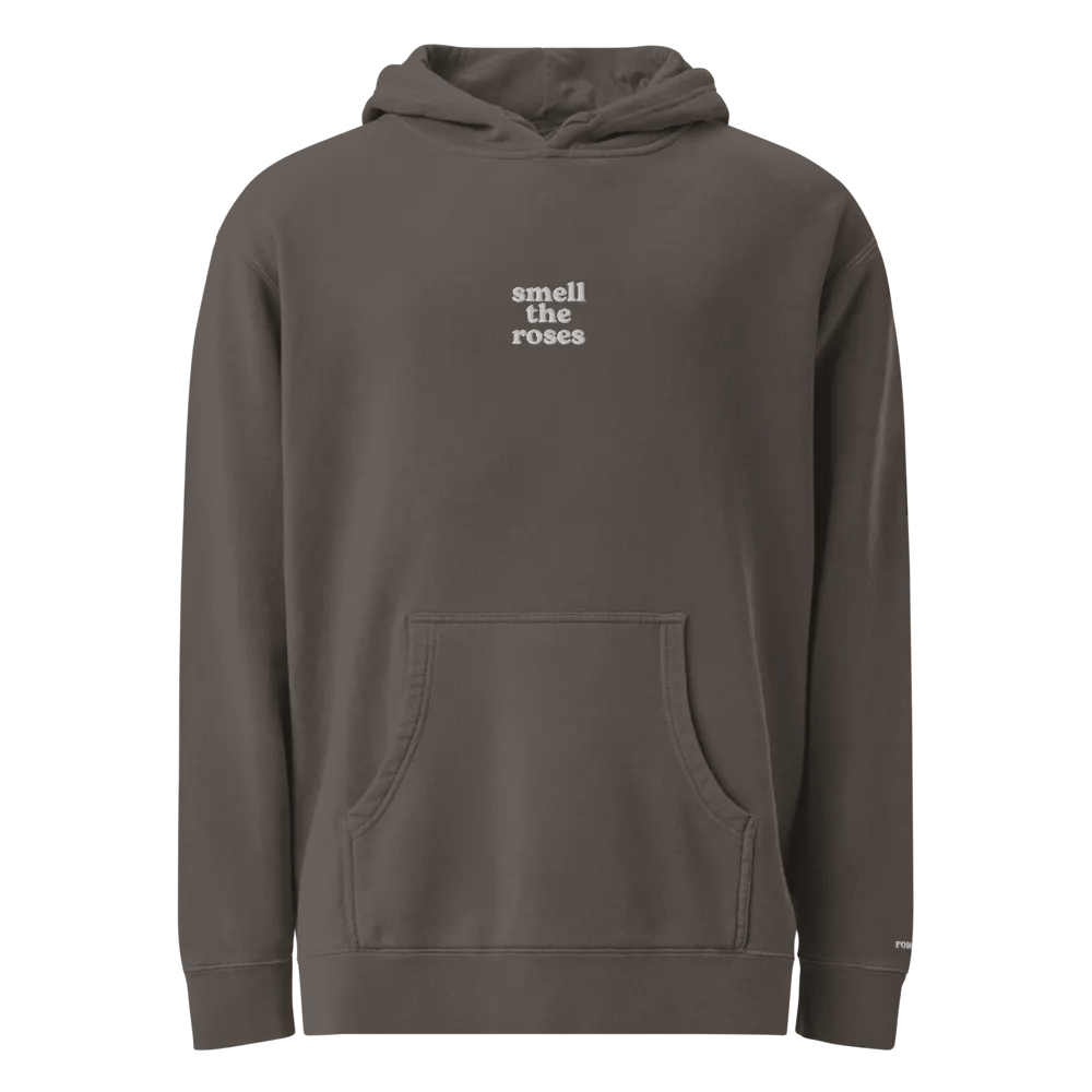 Embroidered Smell the Roses Hoodie product image (1)