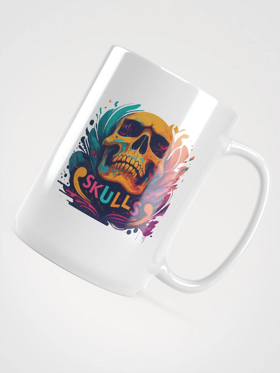 Vibrant Skulls Splash Mug product image (4)