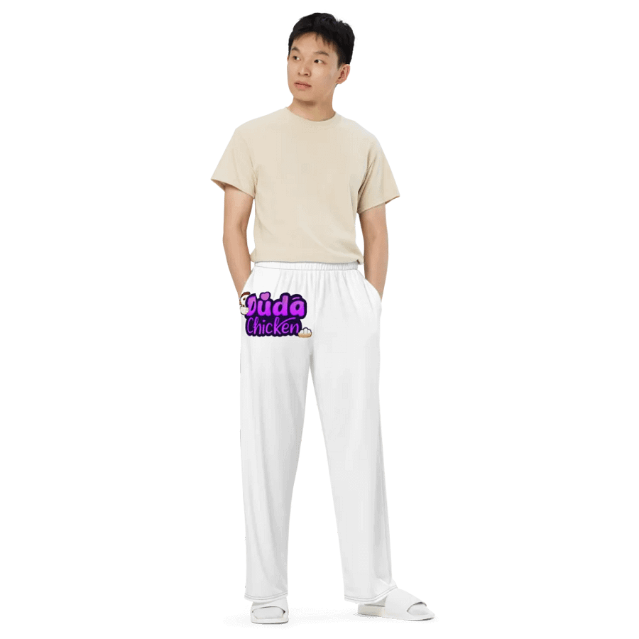 Dudachicken Streetwear Wide-Leg Pants product image (3)
