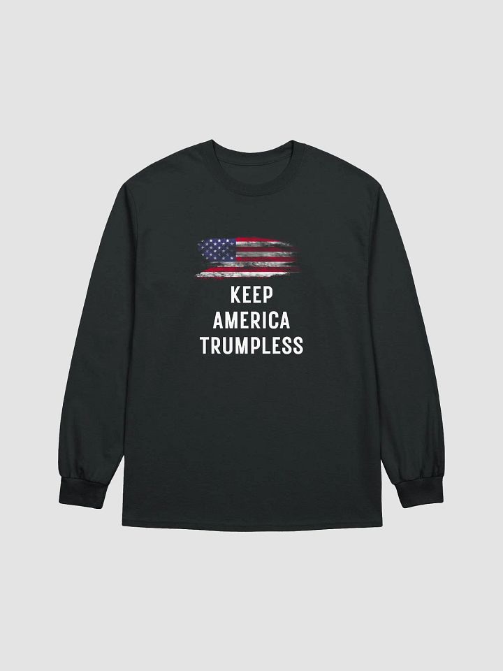 Pris-Keep America Trumpless -Gildan Ultra Cotton Long Sleeve T-Shirt product image (4)