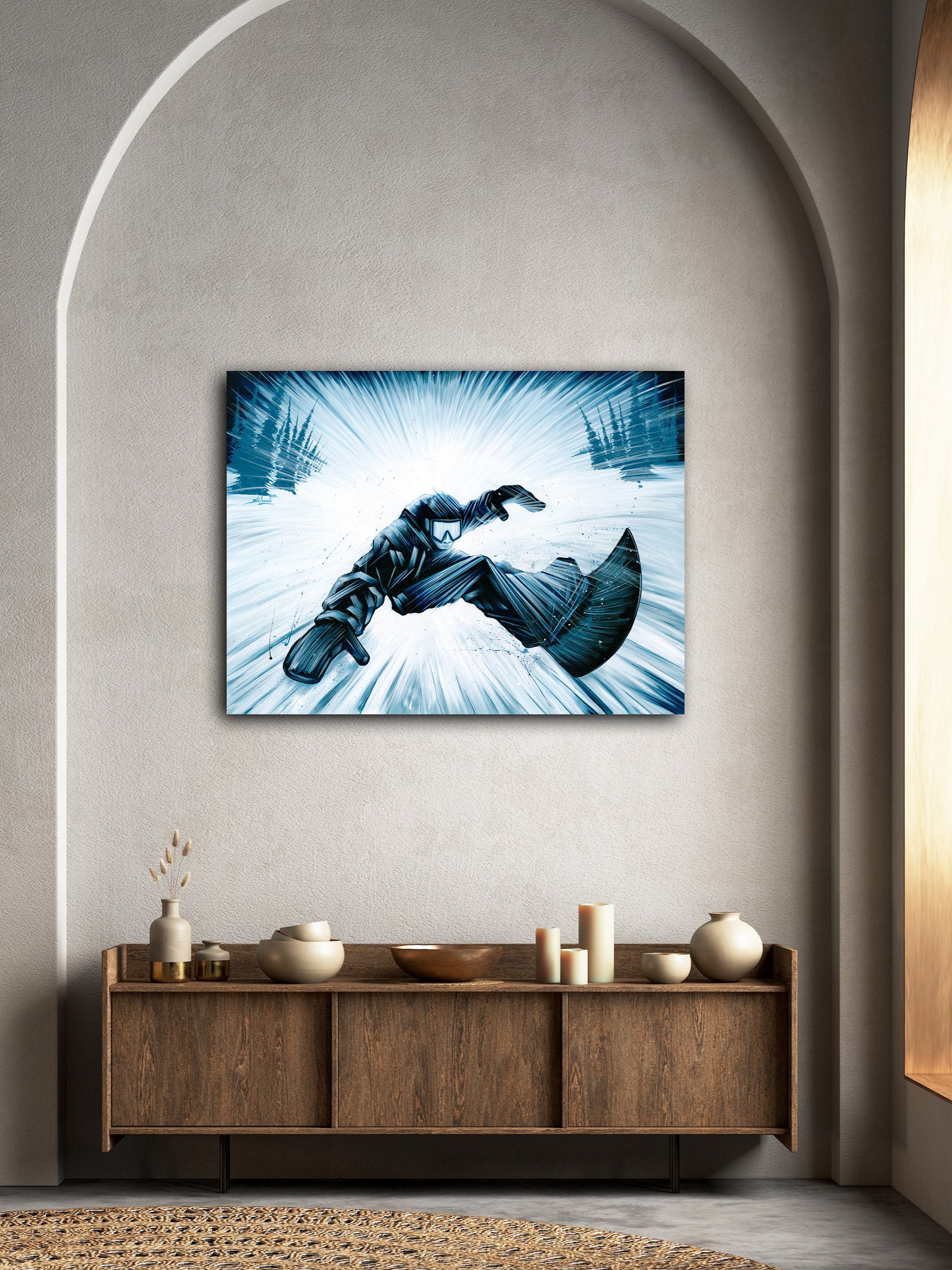 Grooverider (Goofy) - Original Painting product image (2)