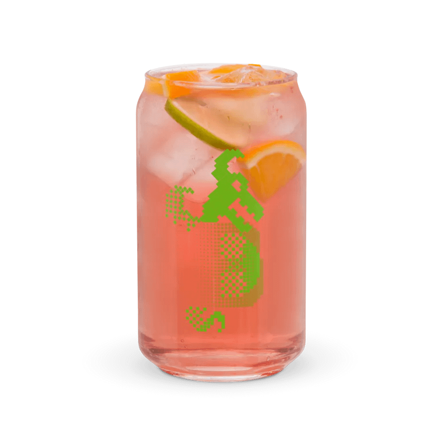 Cyber Dragon Crest Can Glass product image (37)