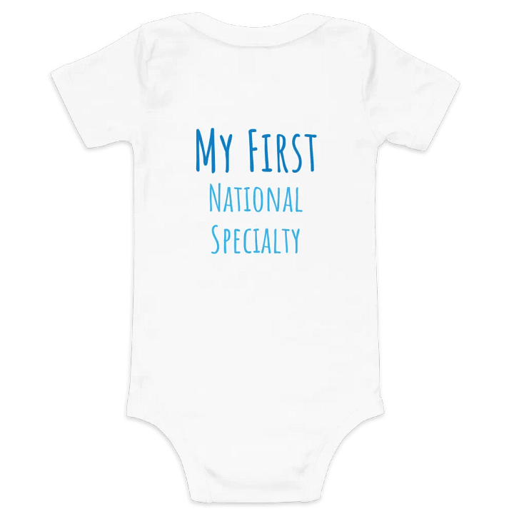 2024 My First National Specialty Bella+Canvas Onesie product image (2)