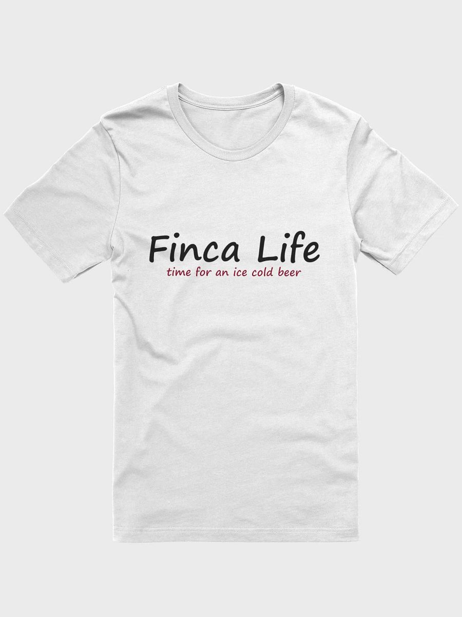 Ice cold beer tee - white product image (1)