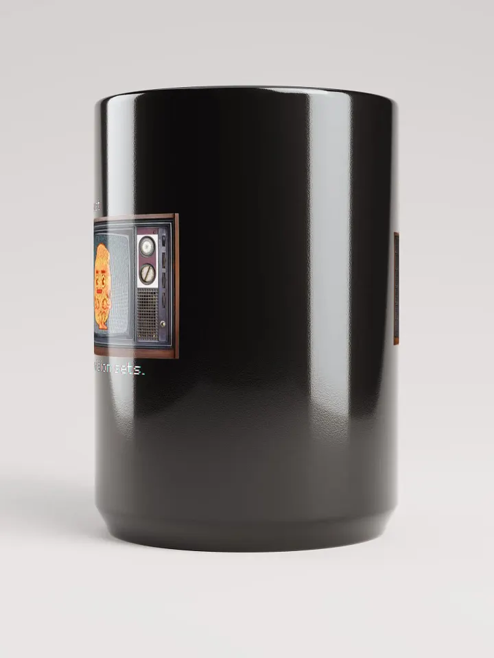 TATERVISION black glossy mug product image (2)