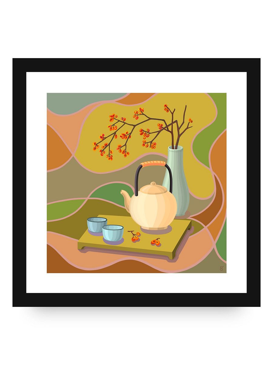 Tranquil Tea Time Poster - Coffee Shop No. 9 product image (22)