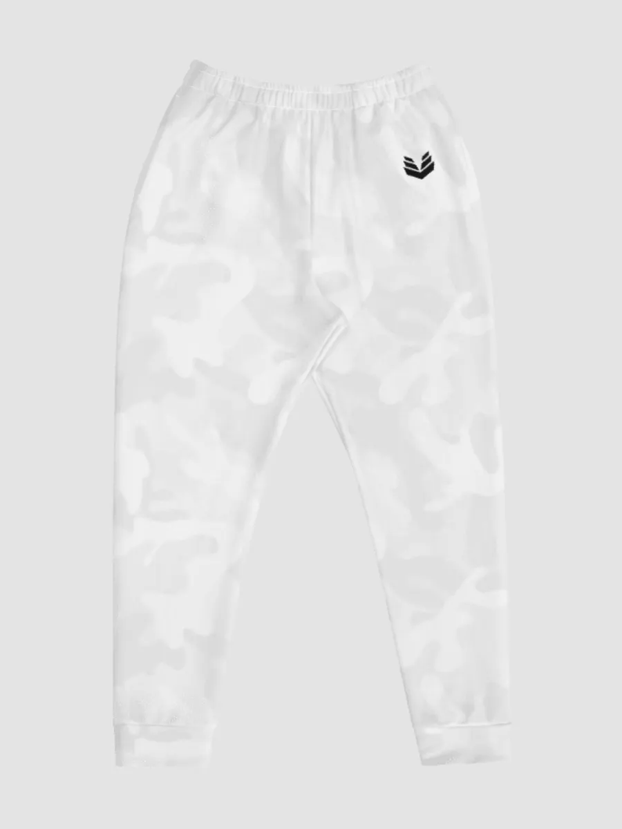 Joggers White Camo Valkence