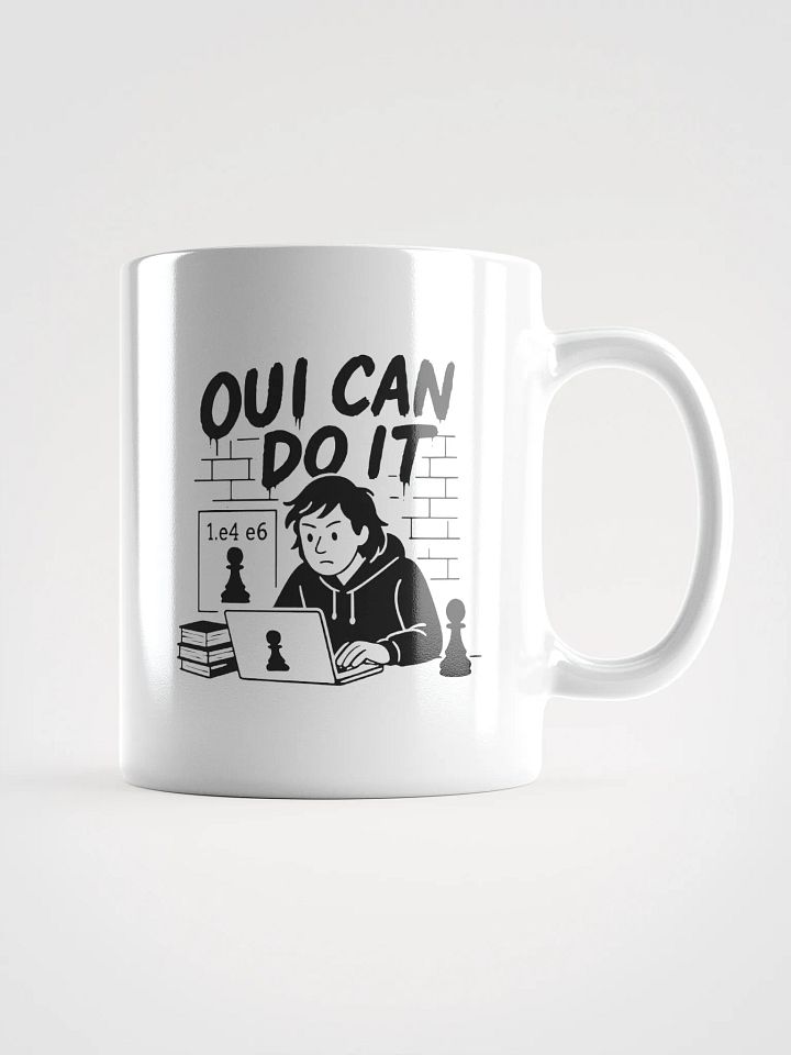 Oui Can Do It - White Glossy Mug product image (1)