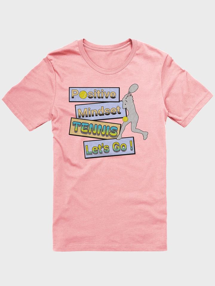 Positive Mindset Tennis Motivation Tee product image (31)