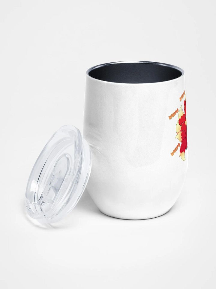 Dragonknight Fox Wine Tumbler product image (2)
