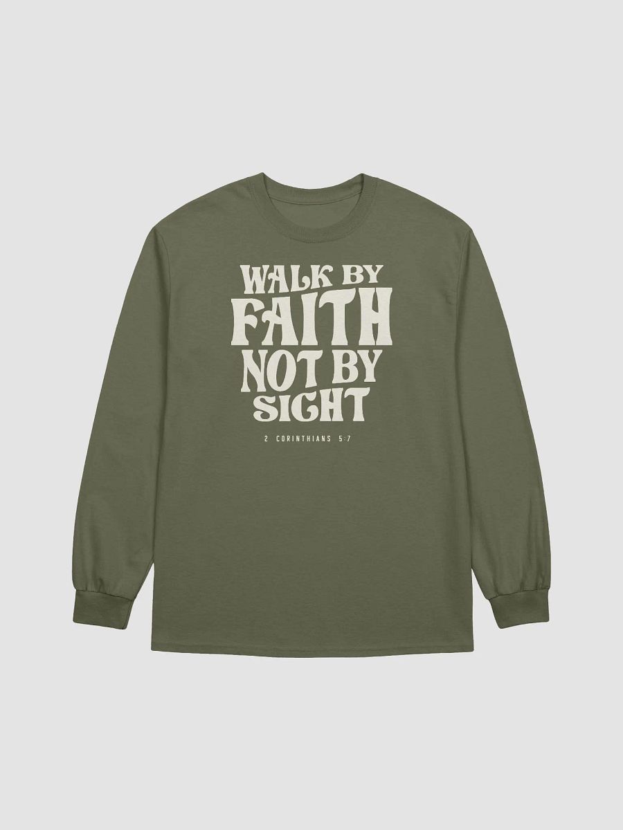 2 Corinthians 5:7 Walk by Faith - Christian Quote product image (1)