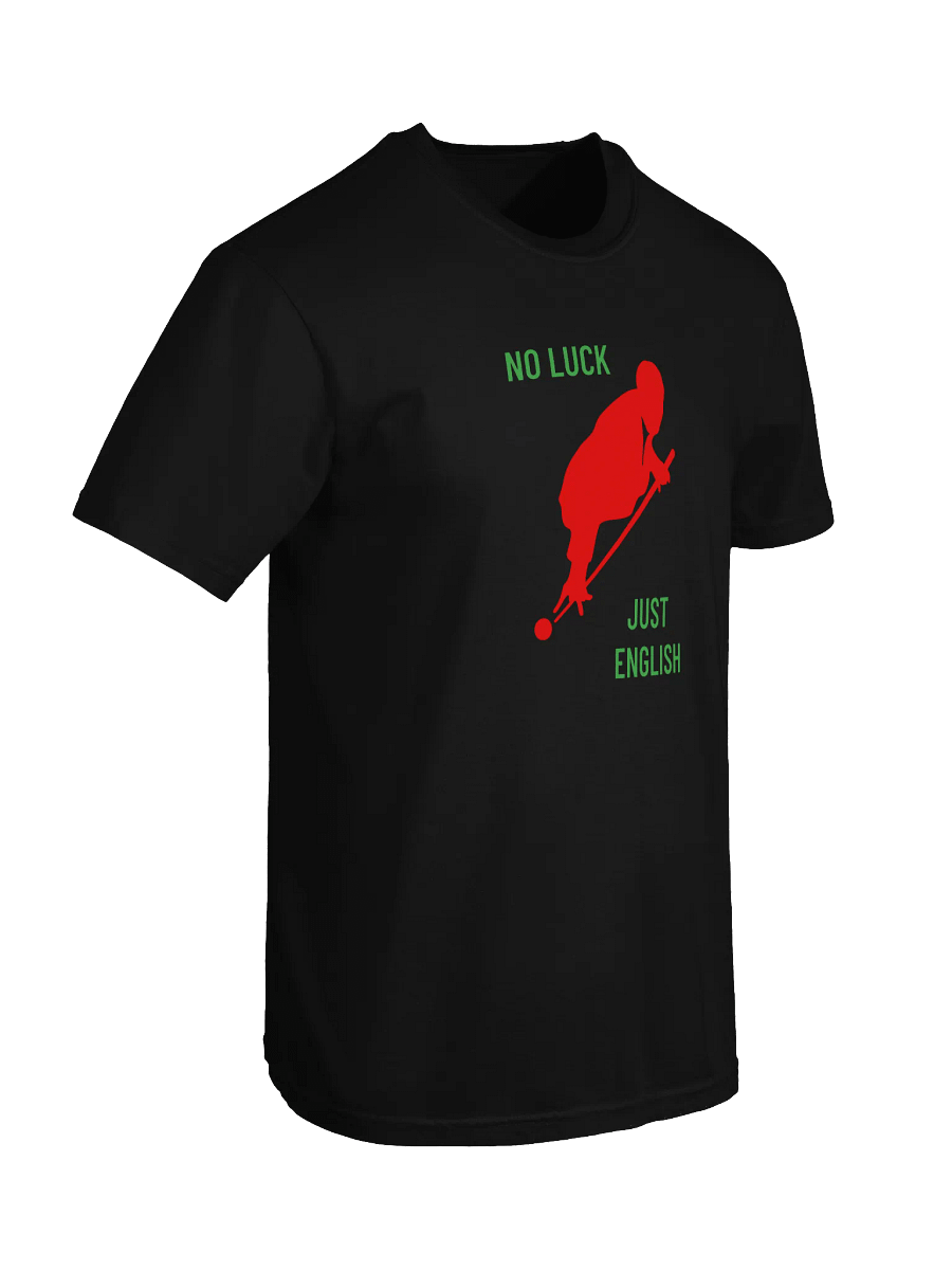No Luck, Just English Pool Shot T-Shirt product image (81)