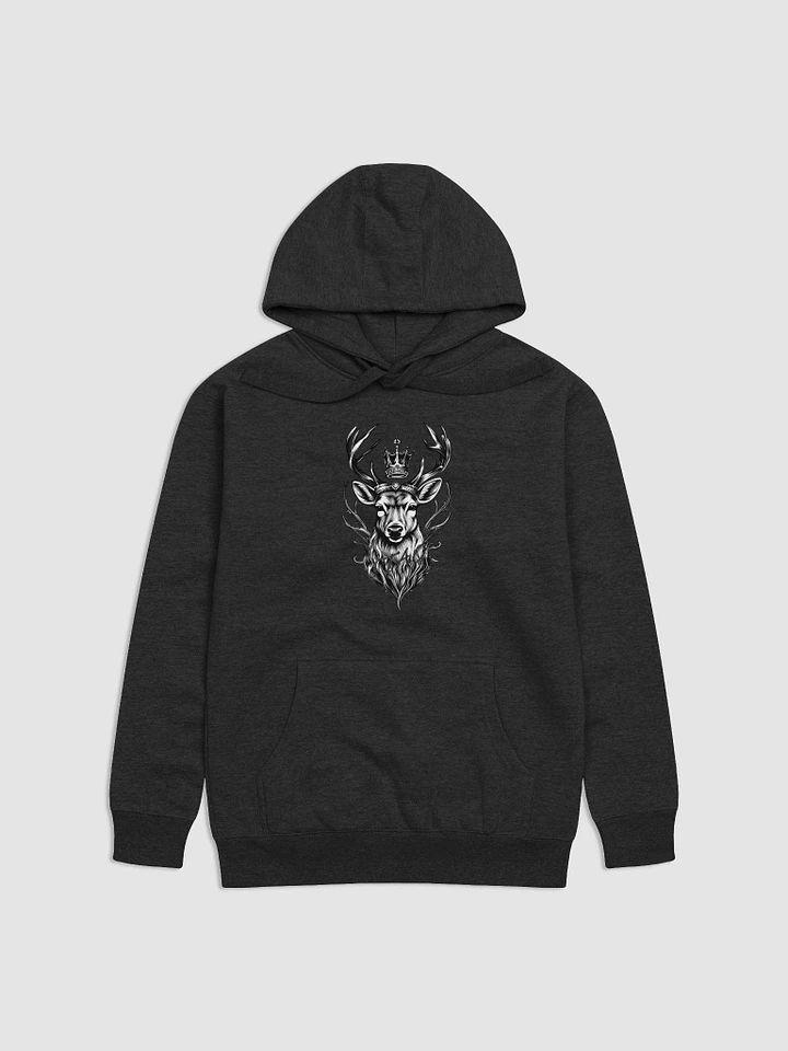 Stag King front print hoodie product image (7)