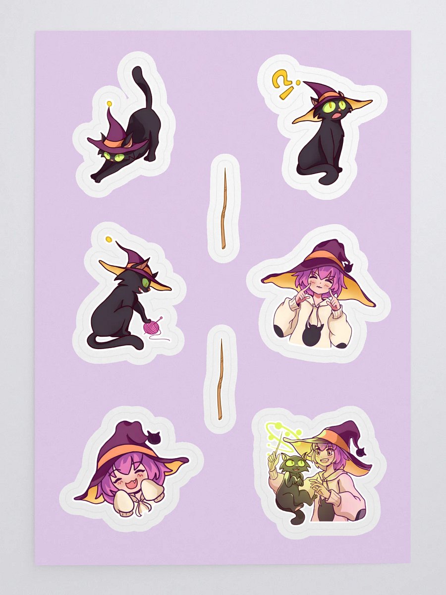 Wand For Hire - Sticker Sheet product image (3)