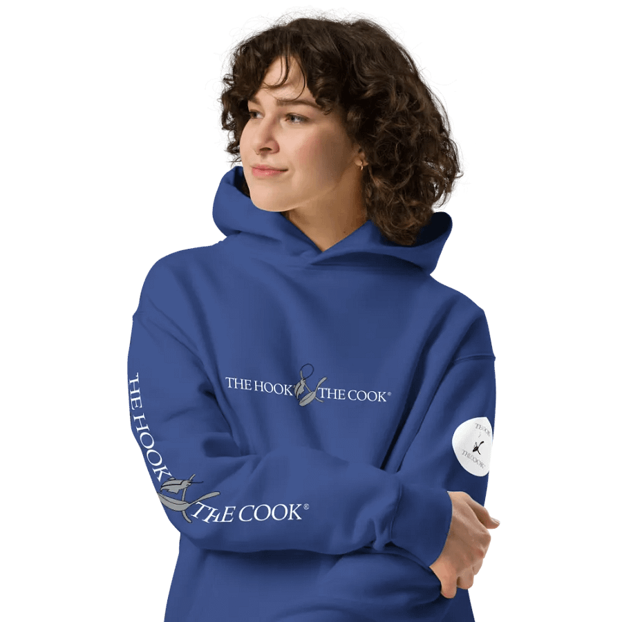THE HOOK & THE COOK PRIEMIUM Unisex Hoodie product image (4)