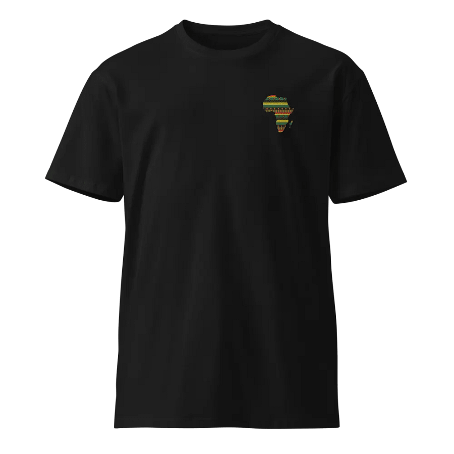 Men's Colourful Embroidery Africa Pattern Tee product image (1)