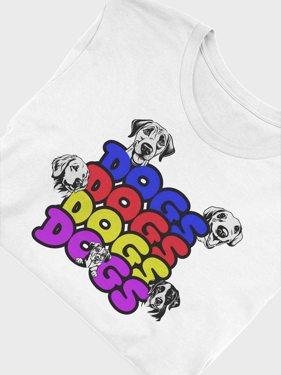 Vibrant Dog Faces Unisex T-Shirt product image (40)