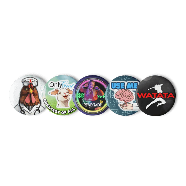 Renegade Pin Pack! product image (3)