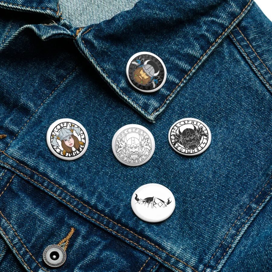 Ashiros Pin Button Set product image (8)