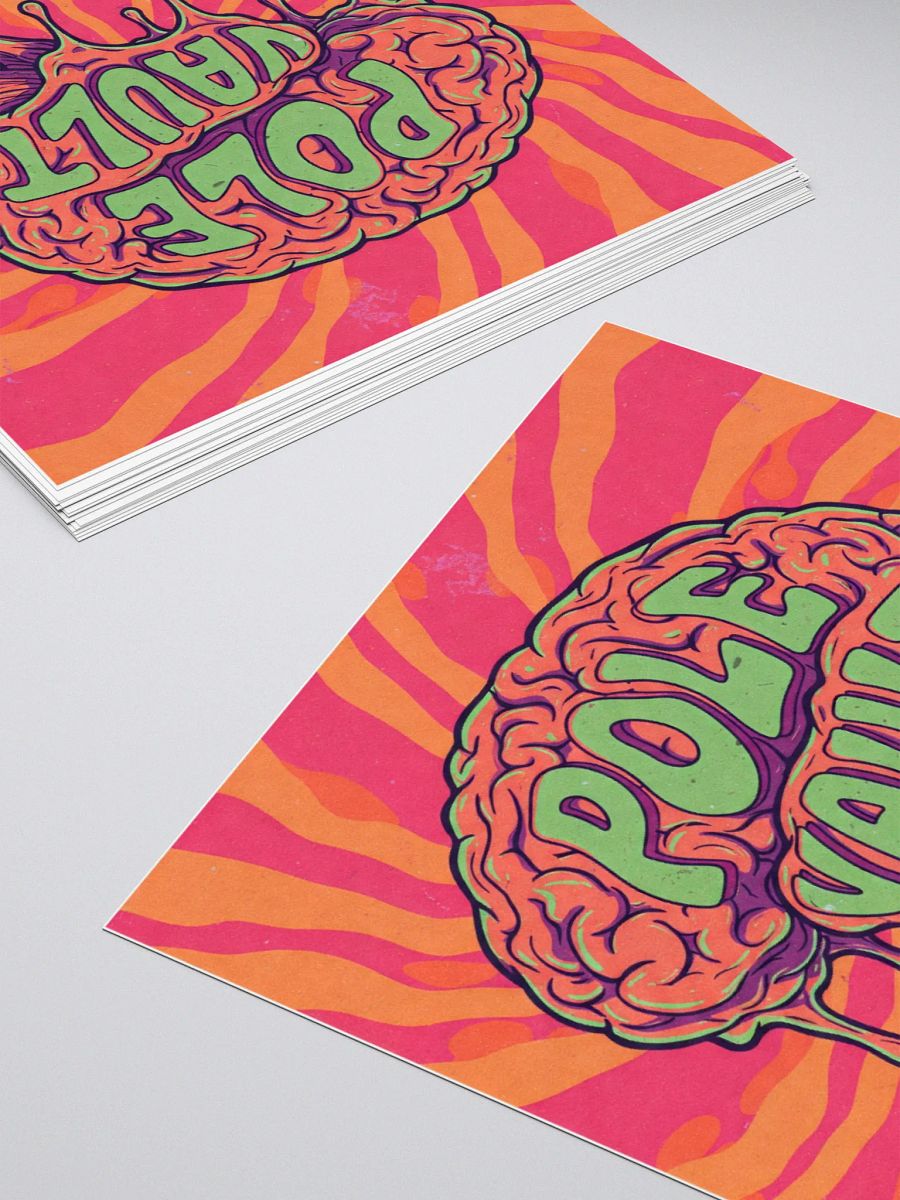 POLE BRAIN Sticker product image (12)