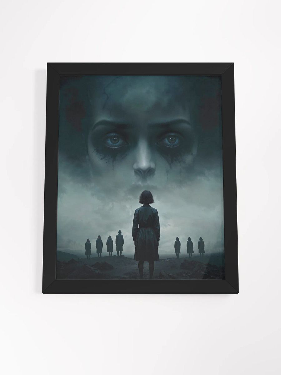 The Face in the Fog Framed Print product image (20)