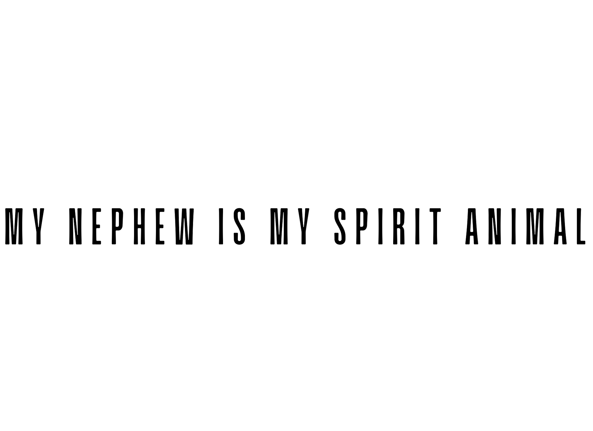 MY NIECE IS MY SPIRIT ANIMAL | T-shirt | White | Unisex product image (9)