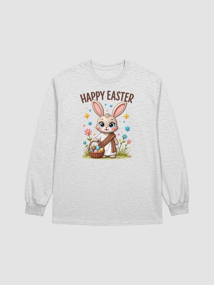 Easter Bunny Basket Long Sleeve Tee product image (7)