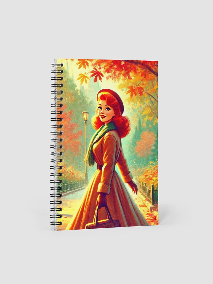 Autumn Stroll Spiral Notebook product image (1)