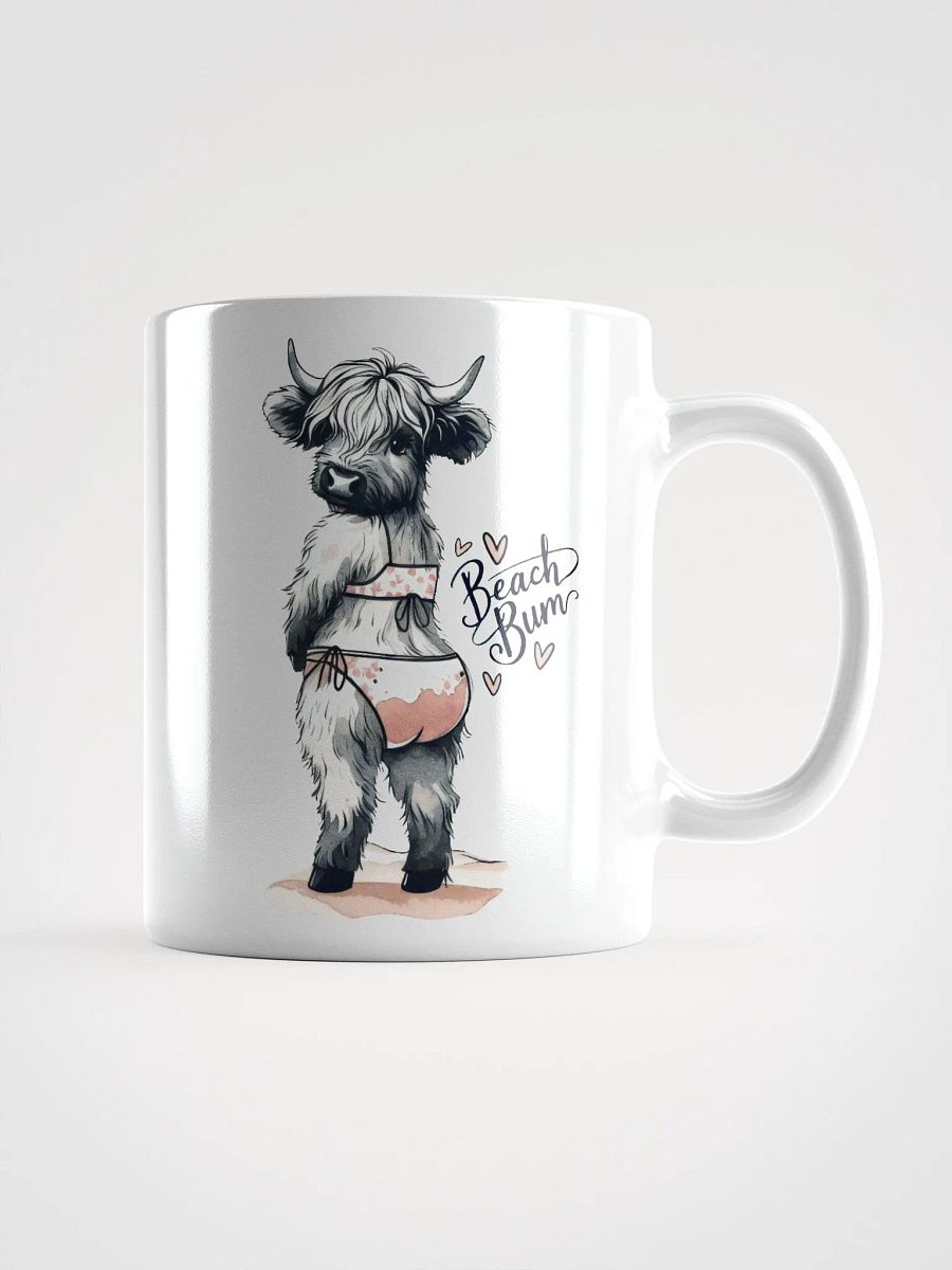 Bikini Beach Bum Highland Cow Mug product image (3)