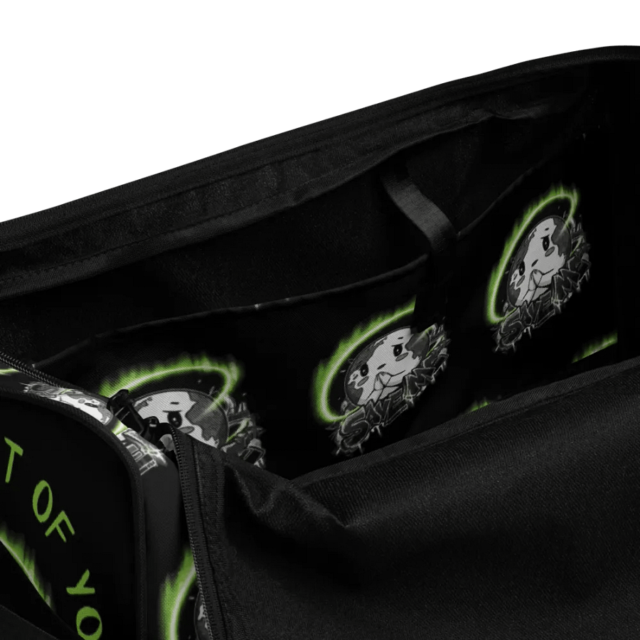 Save Me: A Plea from Planet Earth Black Duffle Bag 🌍 product image (9)