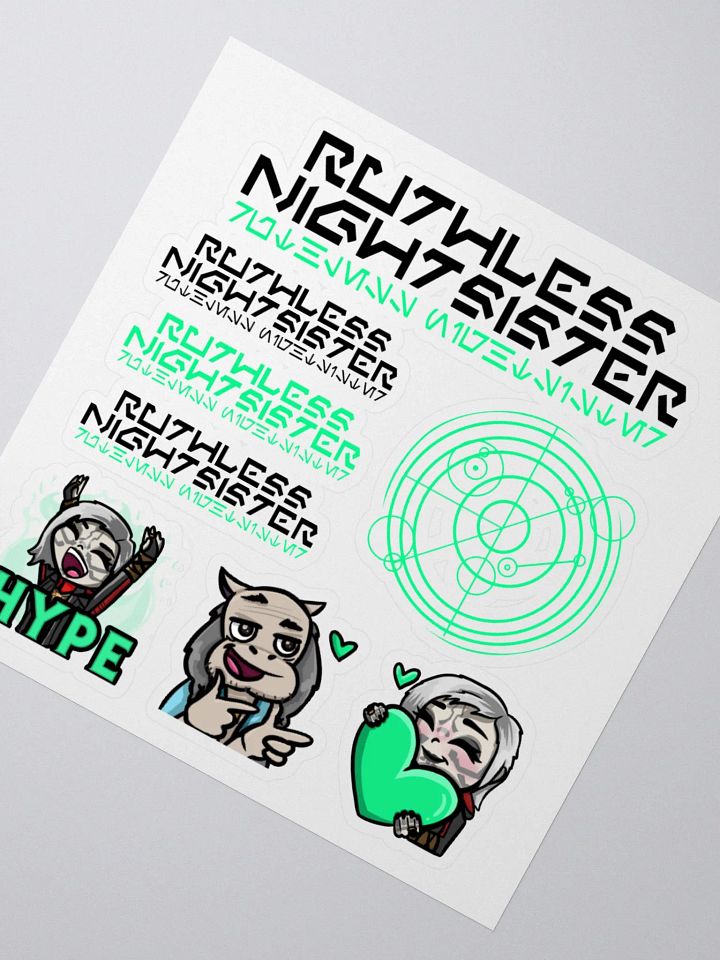 RuthlessNightsister Stickers product image (2)