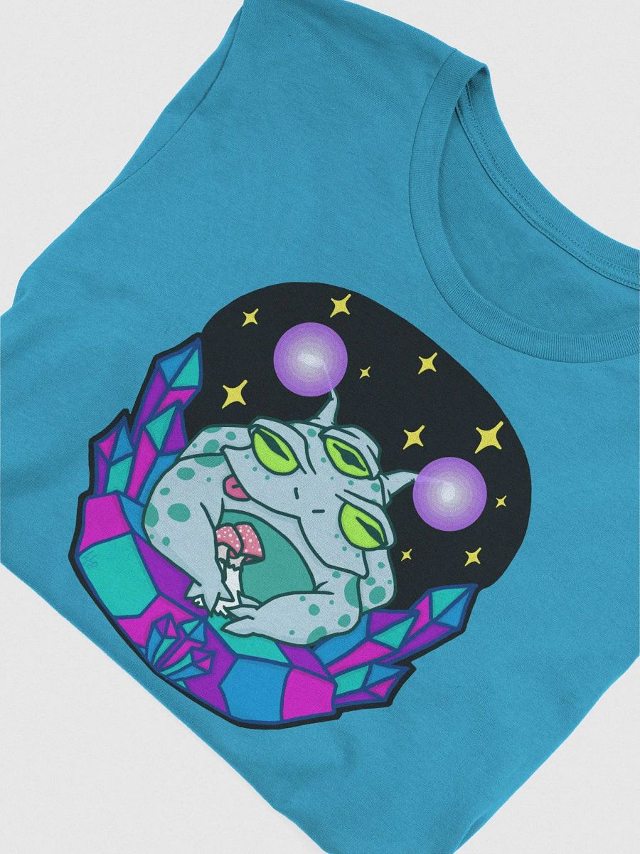 Light Blue Alien Frog T-Shirt product image (3)