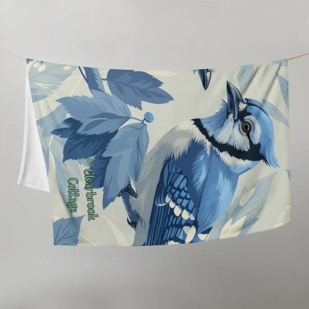 Blue Jay Throw Blanket product image (10)