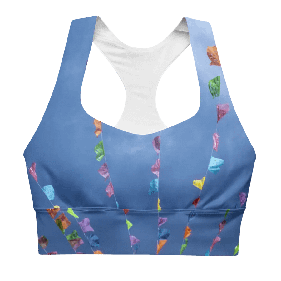 Papel Picado Recycled Sports Bra product image (1)