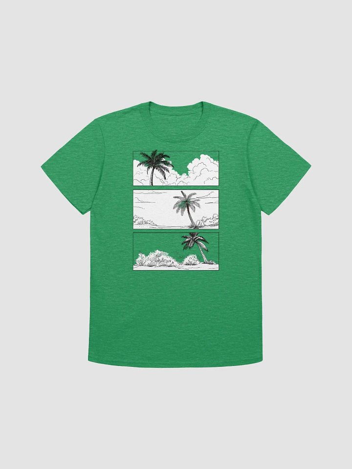 Monochrome Palm Trio T-Shirt product image (1)