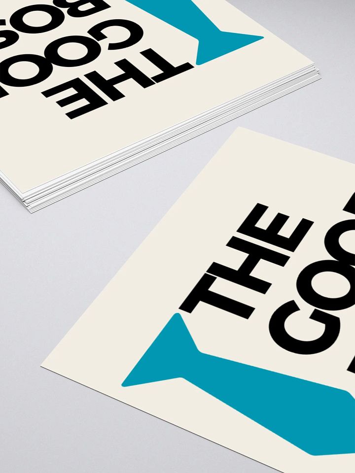 "The Good Boss" Kiss-Cut Stickers product image (1)